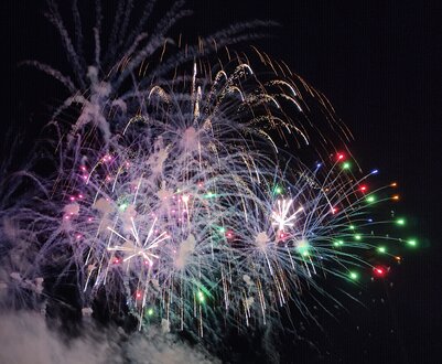 Feuerwerk Blütenfest