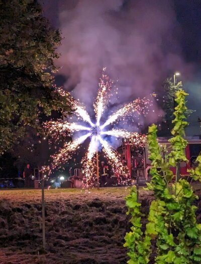 Feuerwerk Kanal in Flammen 23