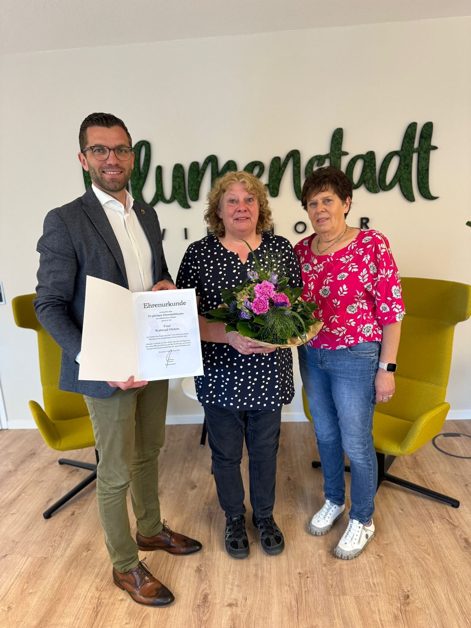 Jubiläum Waltraud Olchers Jubiläum Waltraud Olchers