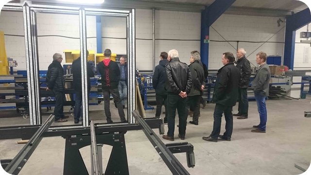 Betriebsbesichtigung des Wirtschaftsförderkreises