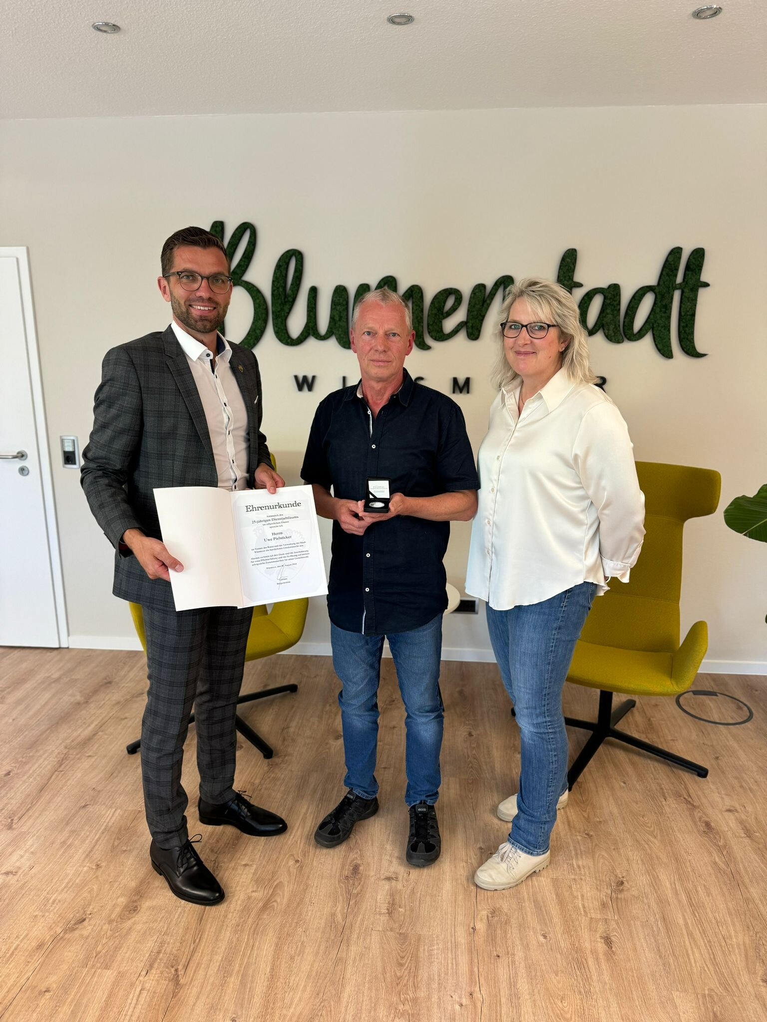 Dienstjubiläum Uwe